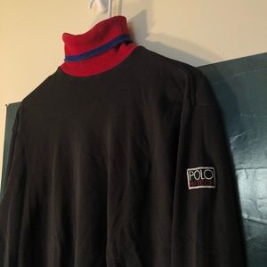 VINTAGE RARE POLO RALPH LAUREN HI TECH TURTLE NECK